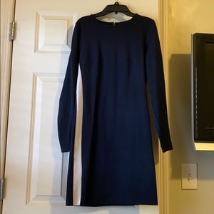 Michael Kors Navy Body-Con Dress